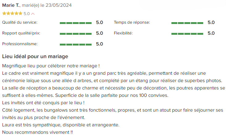Avis mariage.net