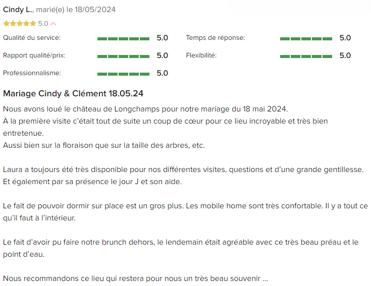 Avis mariage.net