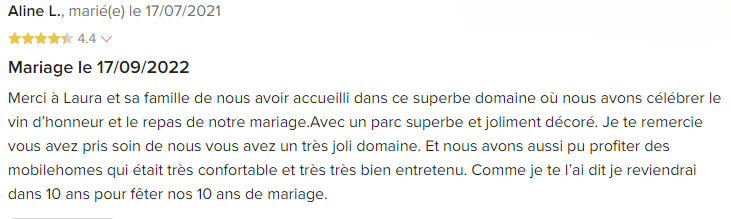 Avis mariage.net